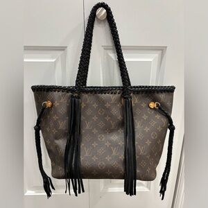 Upcycled LV Neverfull authentic